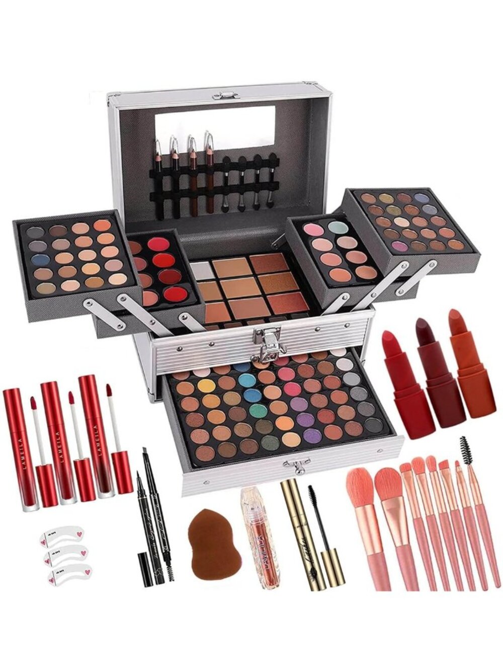 132 Color All-in-One Professional Makeup Kit for Women & Teens - Gift Set with